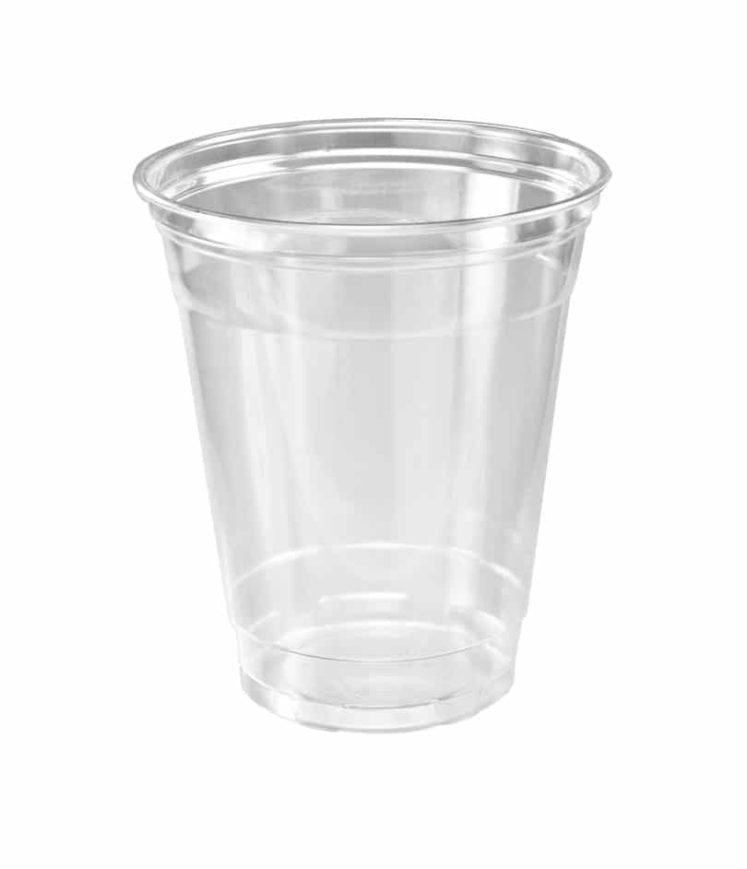 clear plastic cups